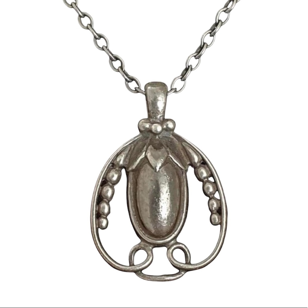 Georg Jensen Sterling Silver Annual Pendant 1990